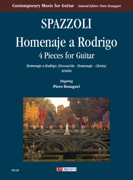 Spazzoli, Alessandro: Homenaje a Rodrigo. 4 Pezzi per Chitarra