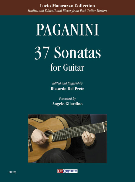 Paganini, Niccolò: 37 Sonate per Chitarra