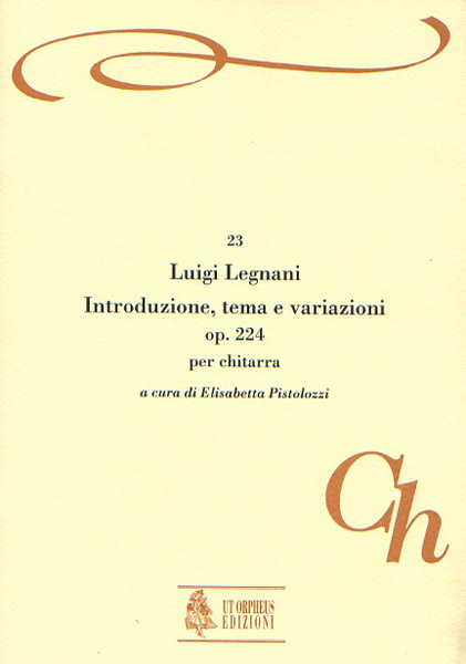 Legnani, Luigi: Introduzione, Tema e Variazioni Op. 224 per Chitarra