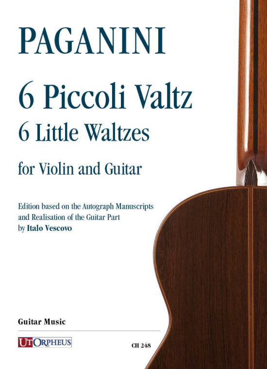 Paganini, Niccolò: 6 Piccoli Valtz per Violino e Chitarra