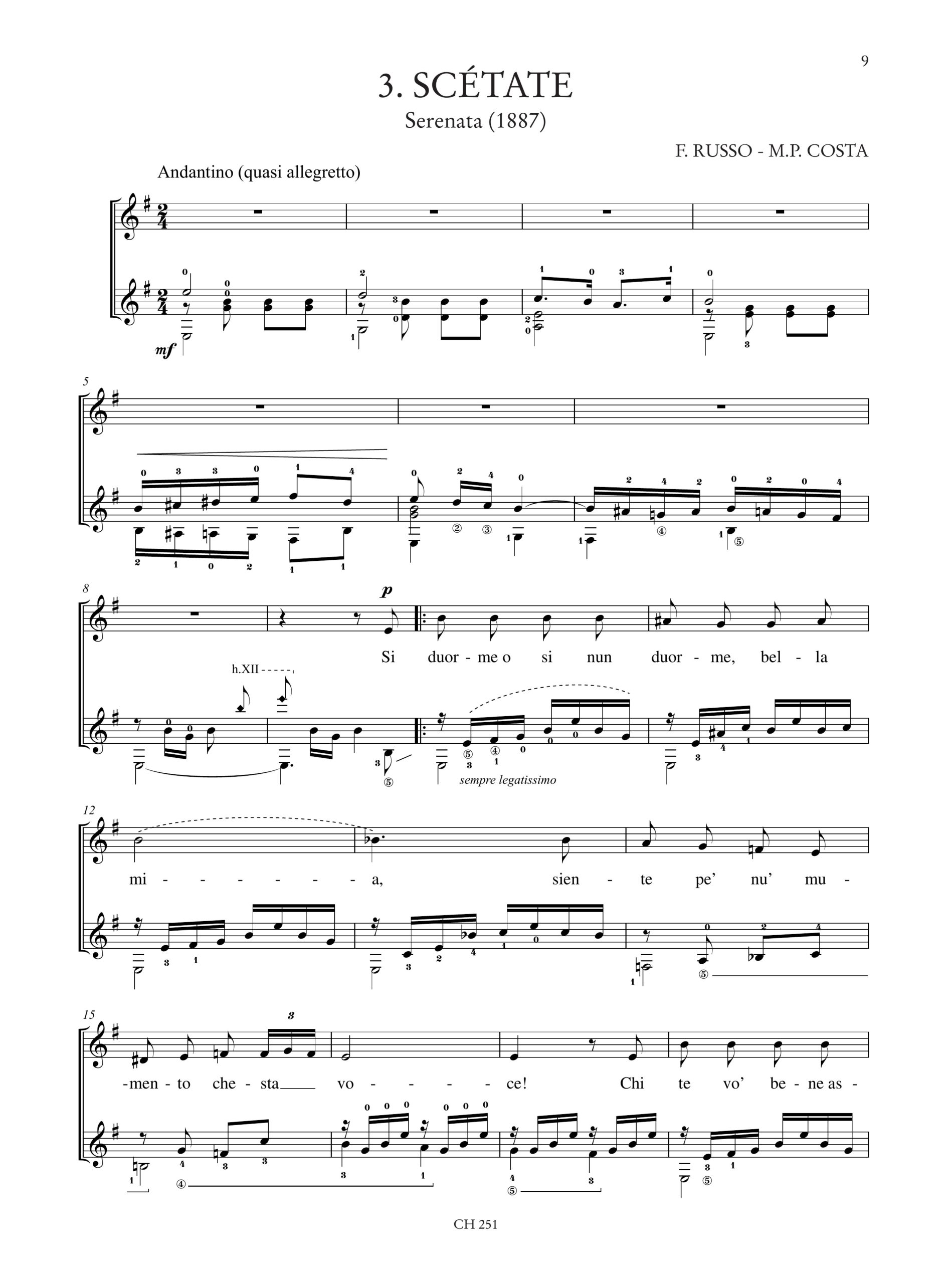 Celebri Canzoni Napoletane per Voce e Chitarra - Vol. 1: Voci medie/gravi - Image 4