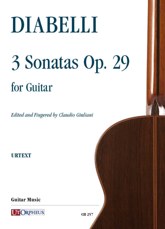 Diabelli, Anton: 3 Sonate Op. 29 per Chitarra