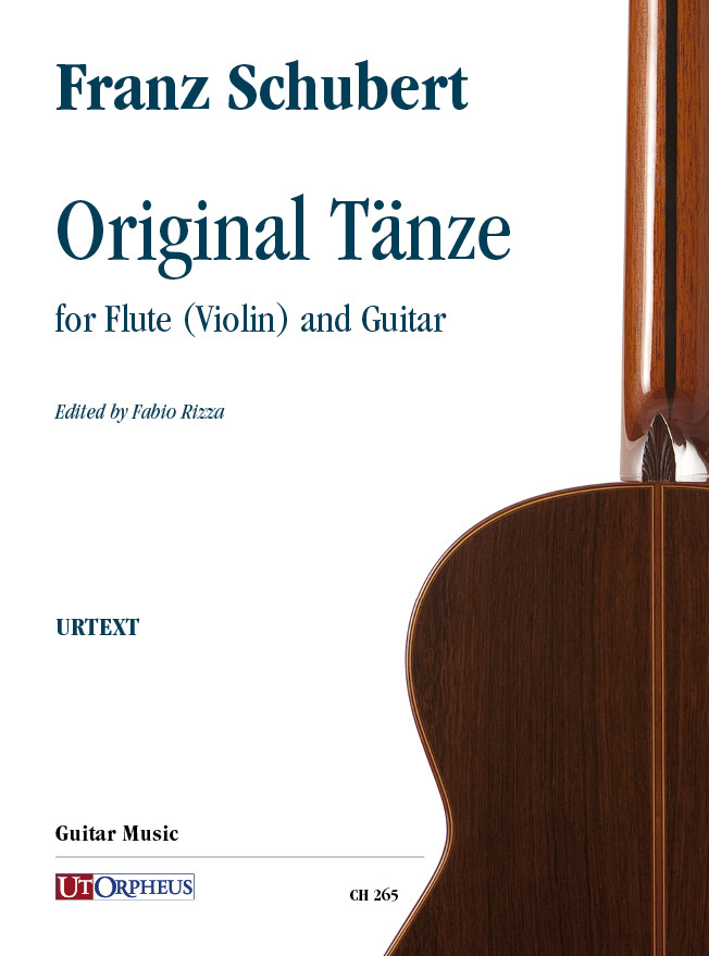 Schubert, Franz: Original Tänze per Flauto (Violino) e Chitarra