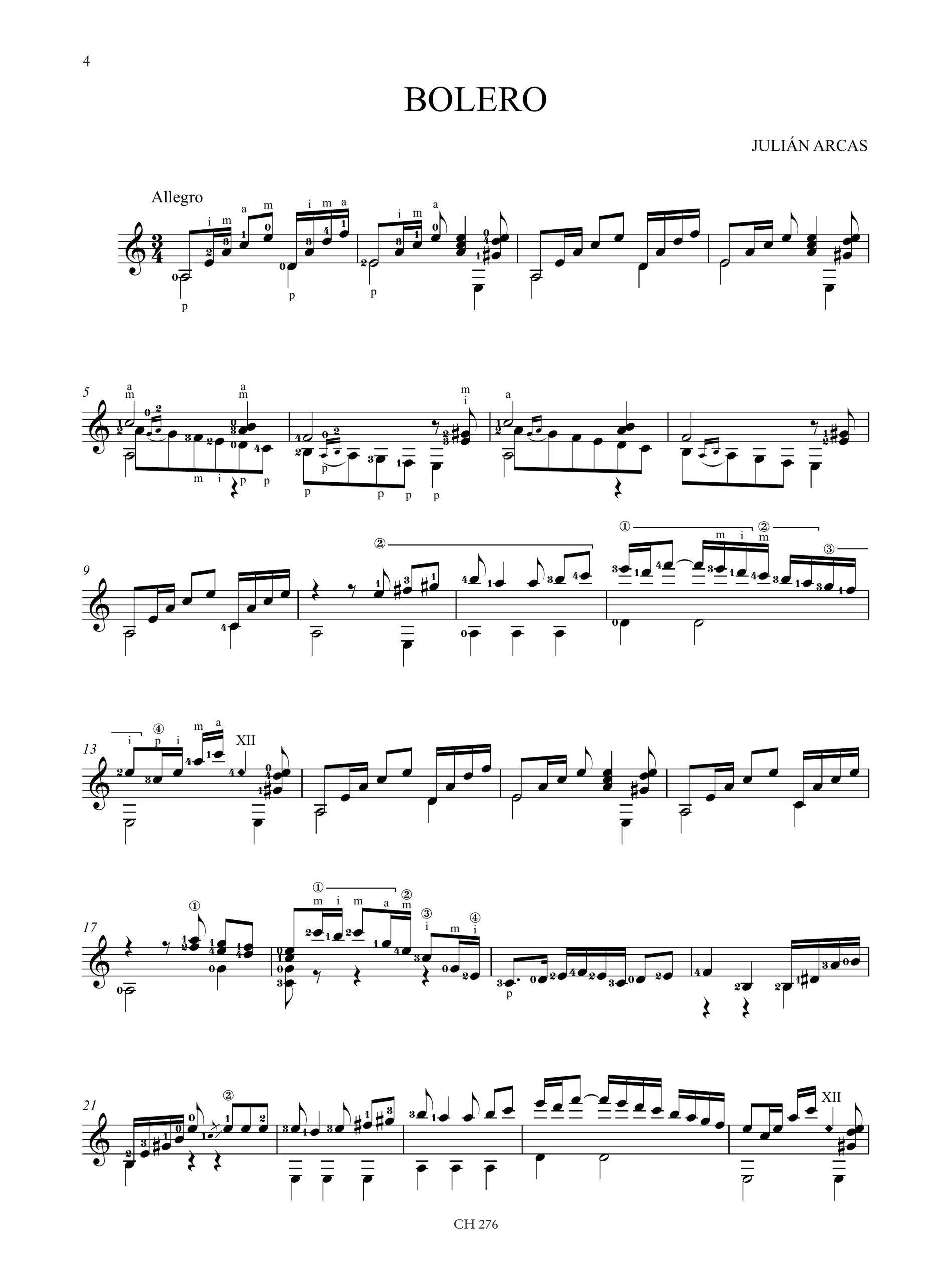 España Romántica. Antologia di brani per chitarra di autori spagnoli del sec. XIX - Vol. 3: 14 pezzi in stile popolare e flamenco - Image 3