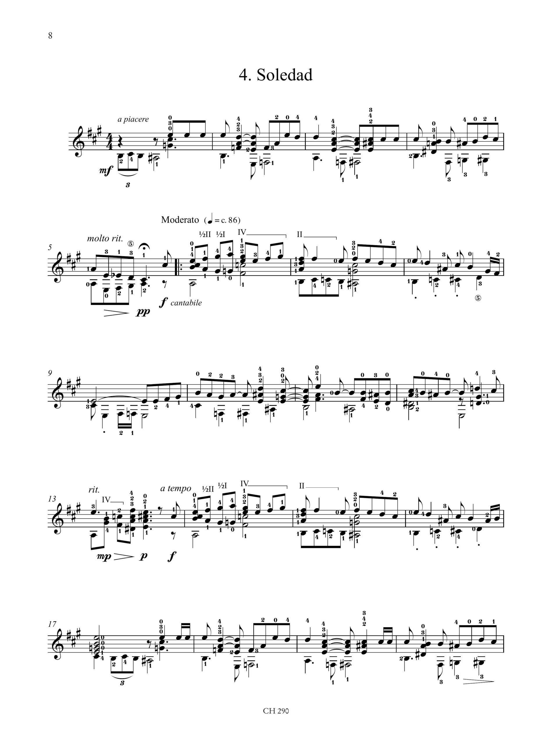 Gardel, Carlos: Tangos for Cinema (1931-1935). 11 arrangiamenti per Chitarra sola - Image 5