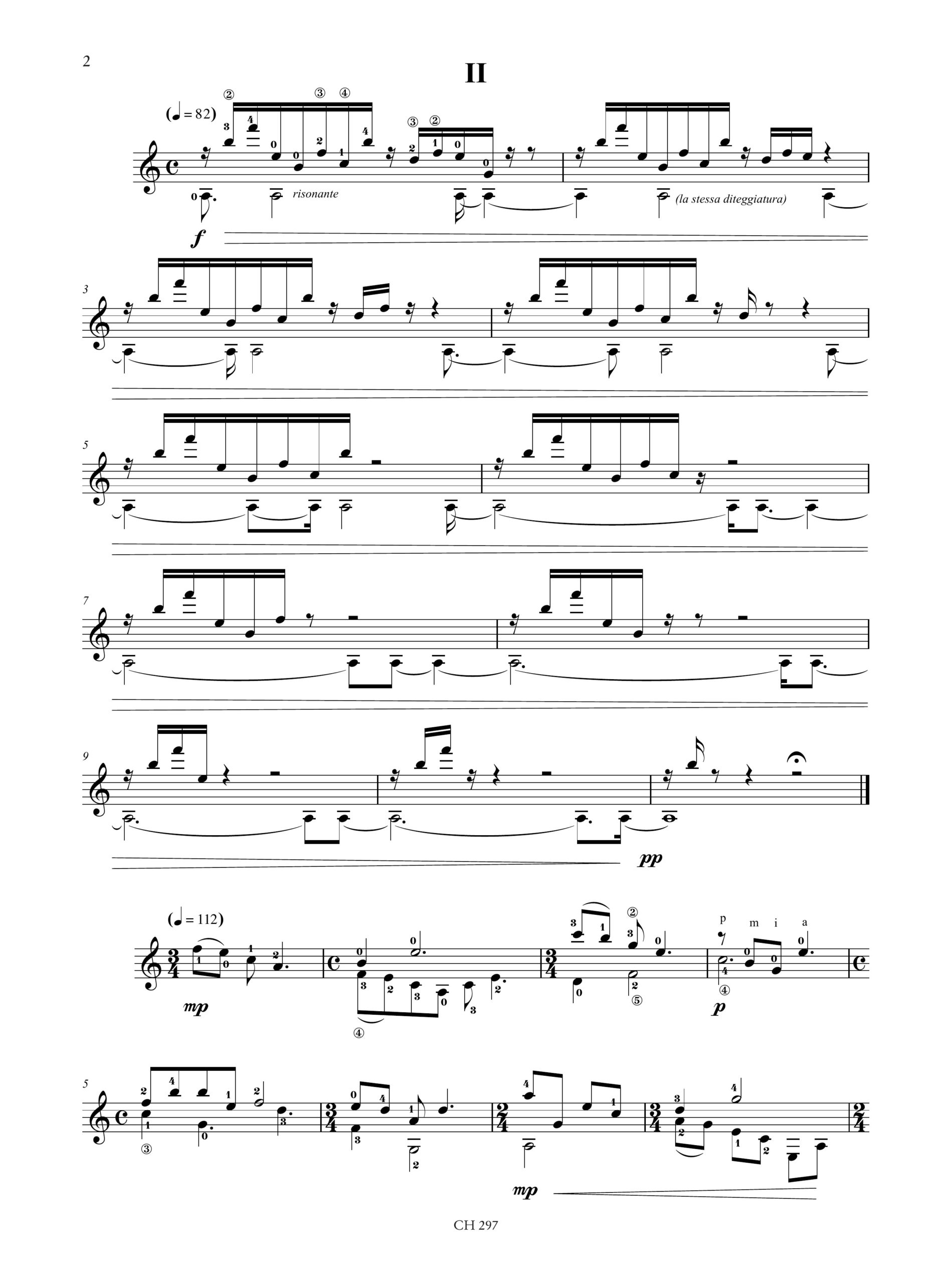 Franco, Alfredo: 24 Preludi e Ricercari per Chitarra (2017) - Image 3