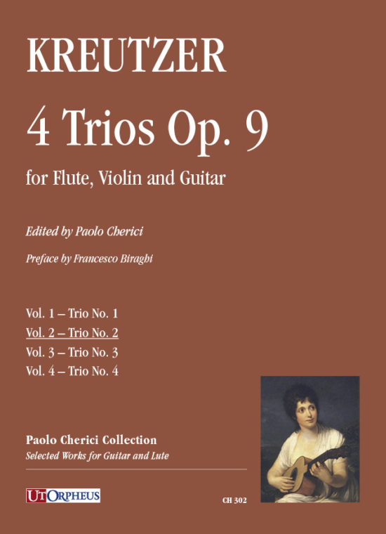 Kreutzer, Joseph: 4 Trii op. 9 per Flauto, Violino e Chitarra - Vol. 2: Trio n. 2