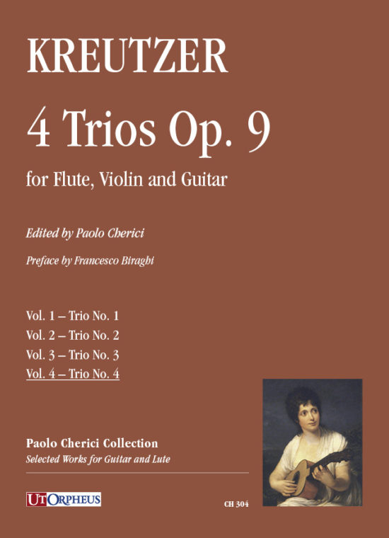 Kreutzer, Joseph: 4 Trii op. 9 per Flauto, Violino e Chitarra - Vol. 4: Trio n. 4