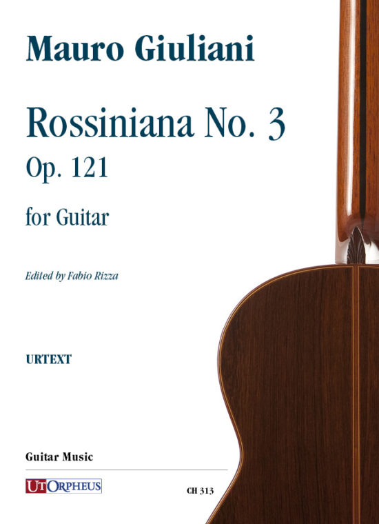 Giuliani, Mauro: Rossiniana n. 3 op. 121 per Chitarra