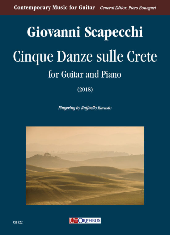 Scapecchi, Giovanni: Cinque Danze sulle Crete per Chitarra e Pianoforte (2018)