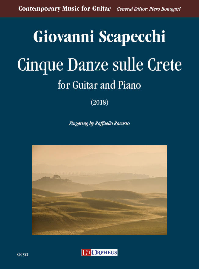 Scapecchi, Giovanni: Cinque Danze sulle Crete per Chitarra e Pianoforte (2018)