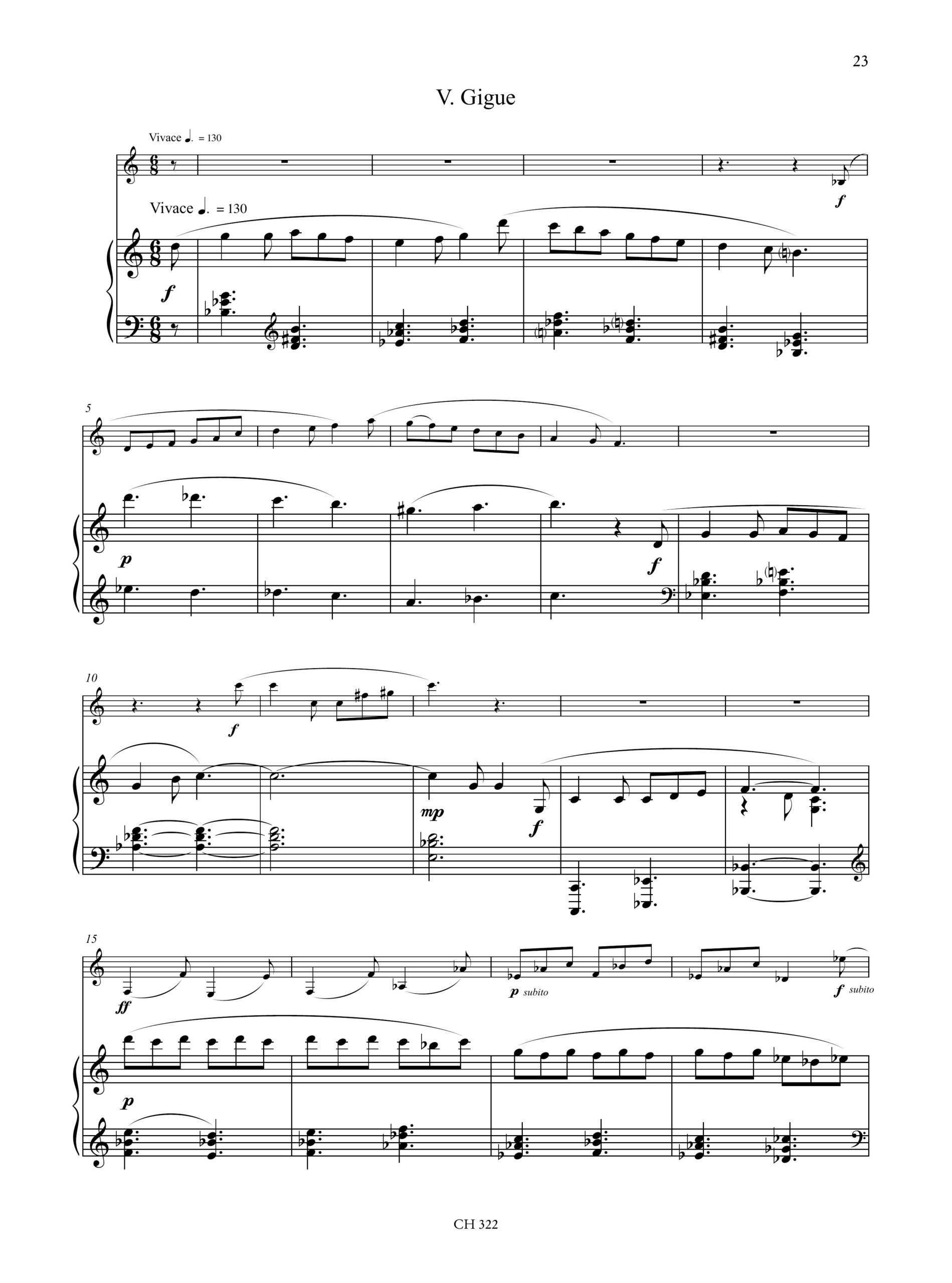 Scapecchi, Giovanni: Cinque Danze sulle Crete per Chitarra e Pianoforte (2018) - Image 6