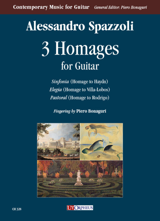 Spazzoli, Alessandro: 3 Omaggi per Chitarra (2019)