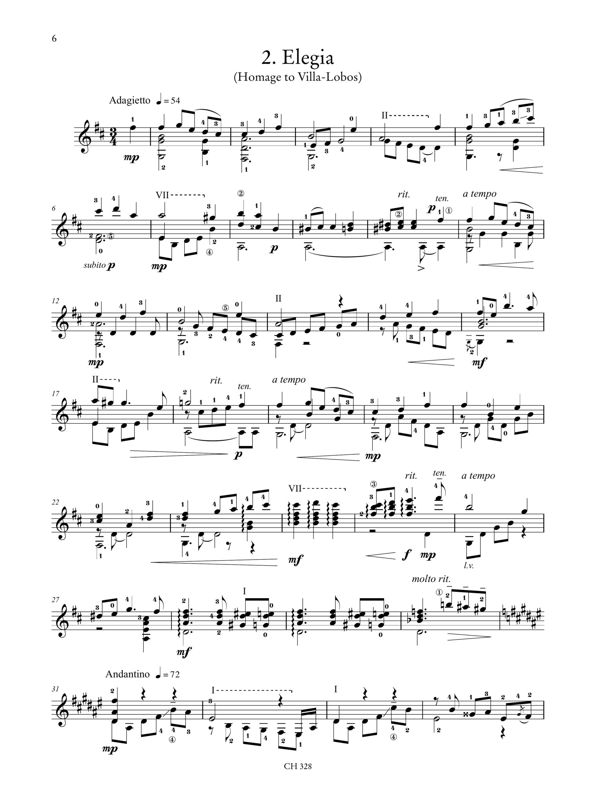 Spazzoli, Alessandro: 3 Omaggi per Chitarra (2019) - Image 3