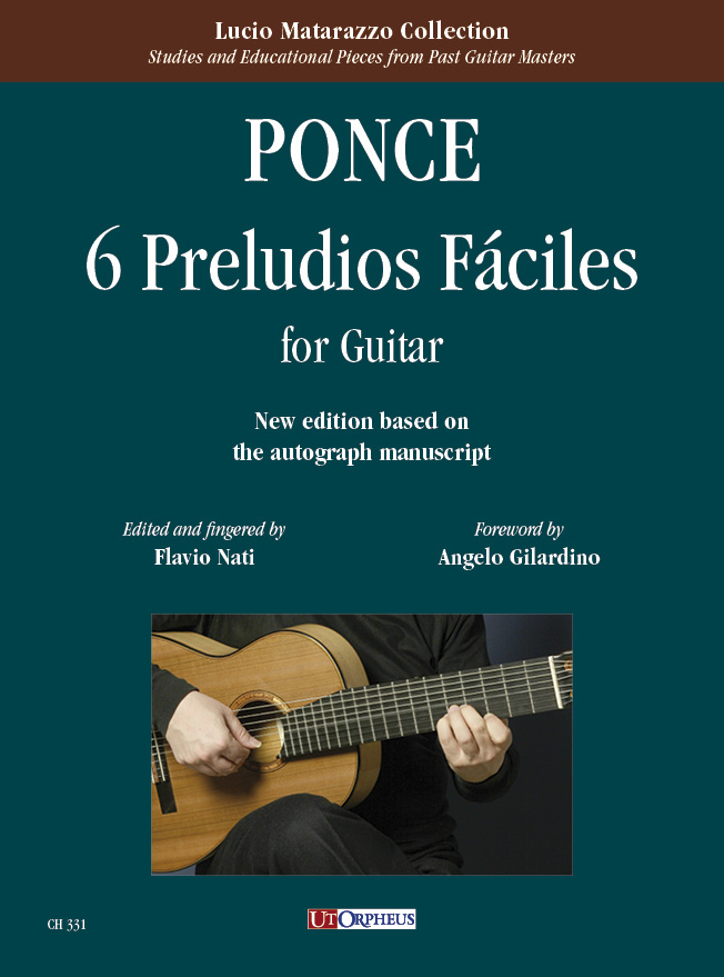 Ponce, Manuel María: 6 Preludios Fáciles per Chitarra