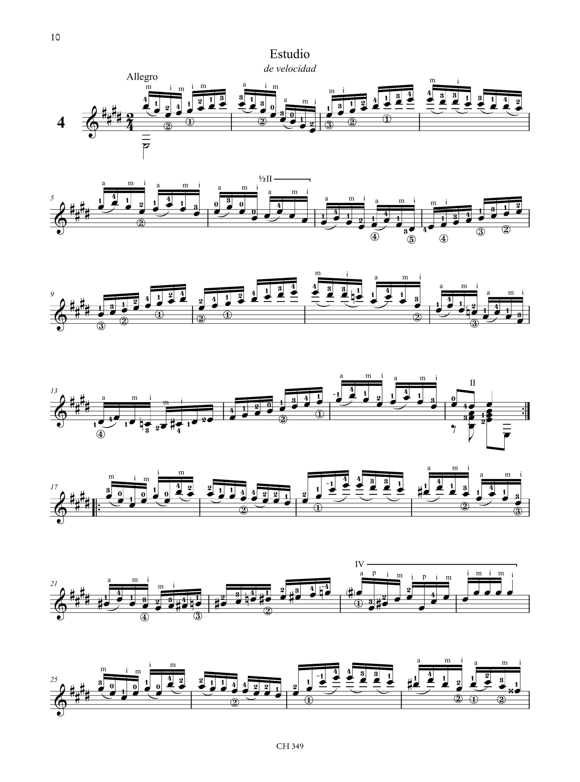 Tárrega, Francisco: Scelta di Studi per Chitarra - Image 5