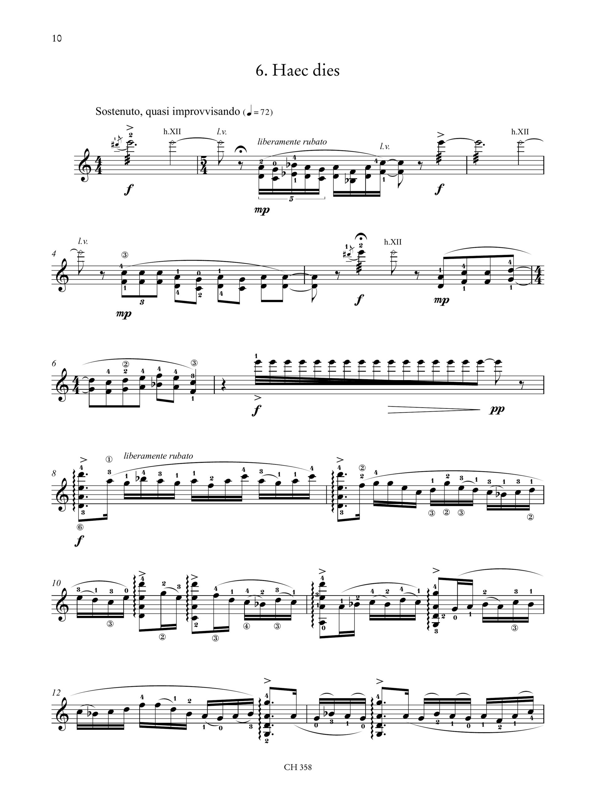 Simoni, Marco: Alpha et Omega. 6 Pezzi Sacri per Chitarra (2020) - Image 5