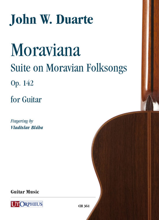 Duarte, John W.: Moraviana. Suite on Moravian Folksongs Op. 142 per Chitarra
