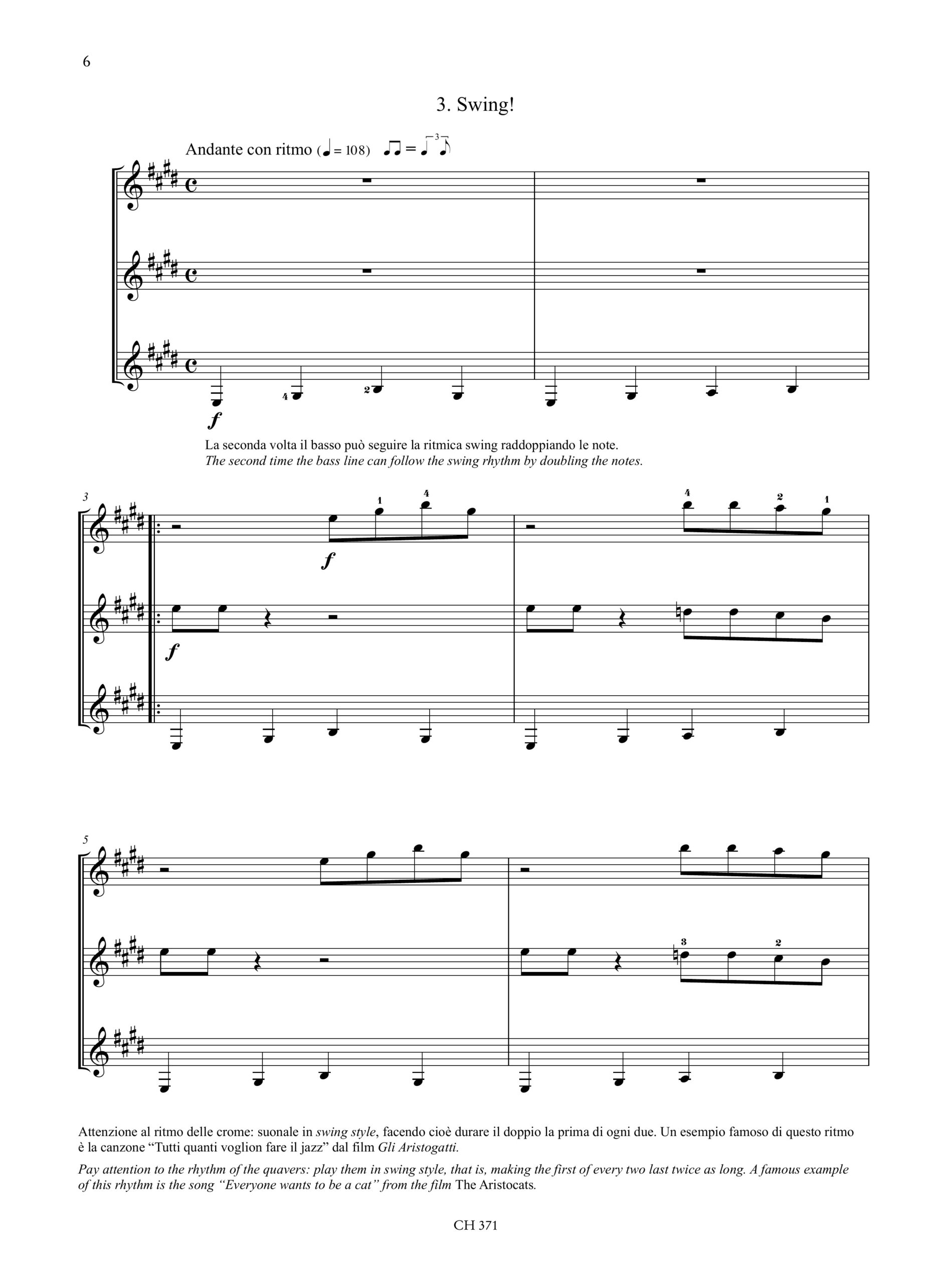 Signorile, Giorgio: Together Again. 10 Pezzi facili per Ensemble di Chitarre - Image 4