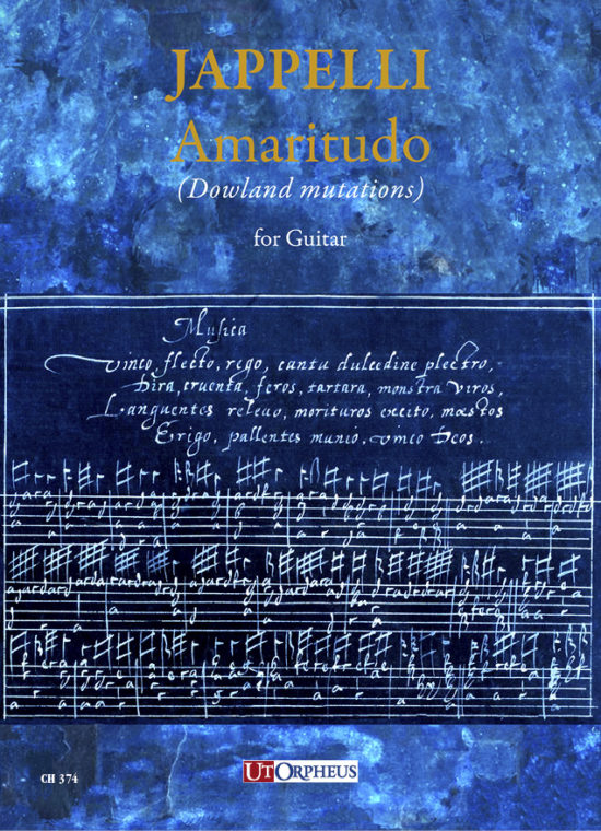 Jappelli, Nicola: Amaritudo (Dowland Mutations) per Chitarra (2018)