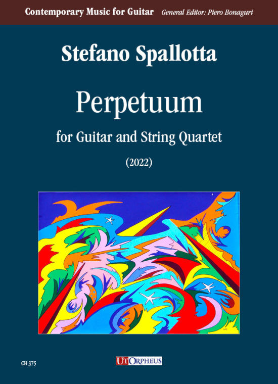 Spallotta, Stefano: Perpetuum per Chitarra e Quartetto d’Archi (2022)