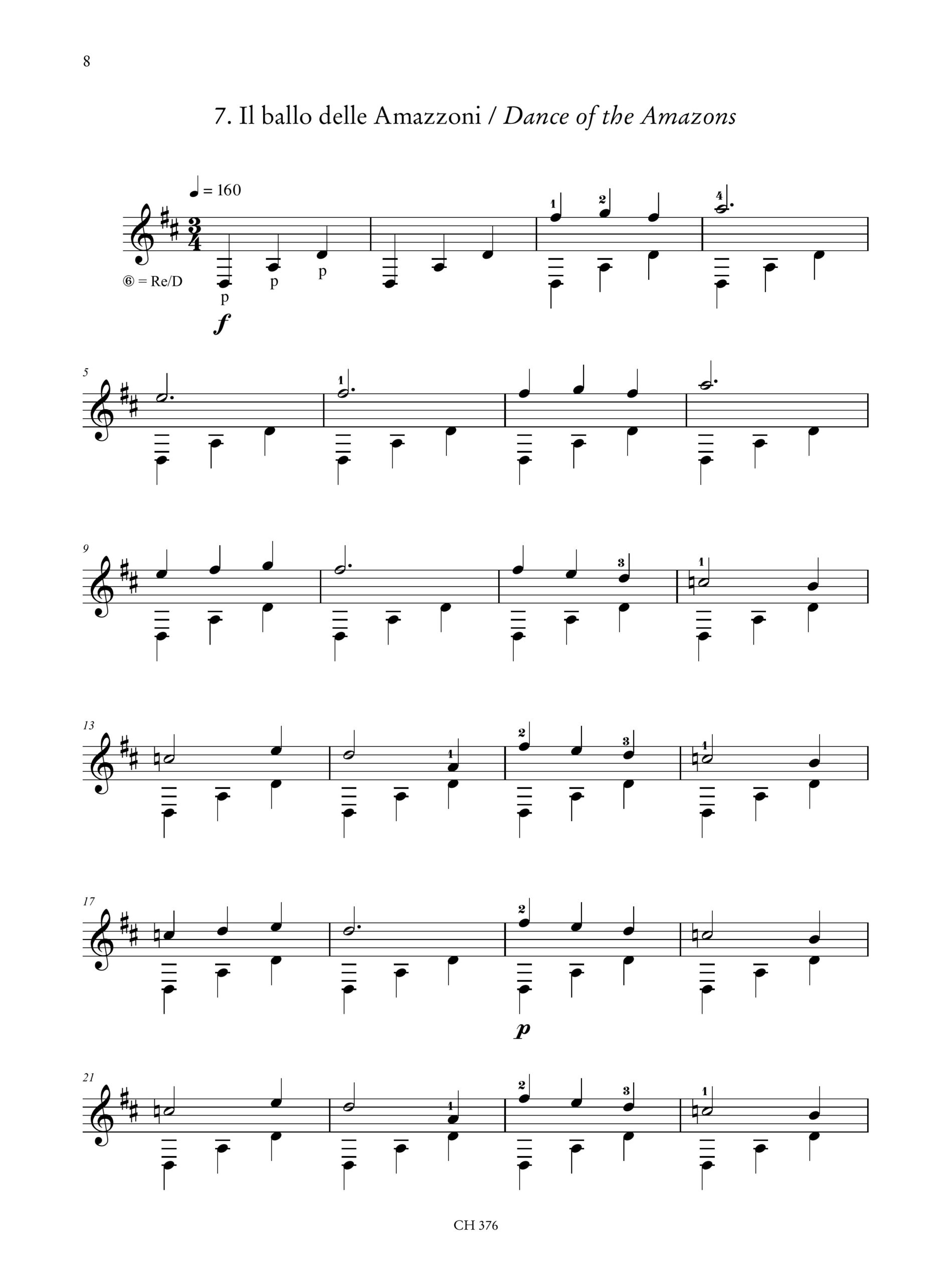 Signorile, Giorgio: Life in a Castle. 9 pezzi facili in stile antico per Chitarra (+ file video mp4) - Image 4