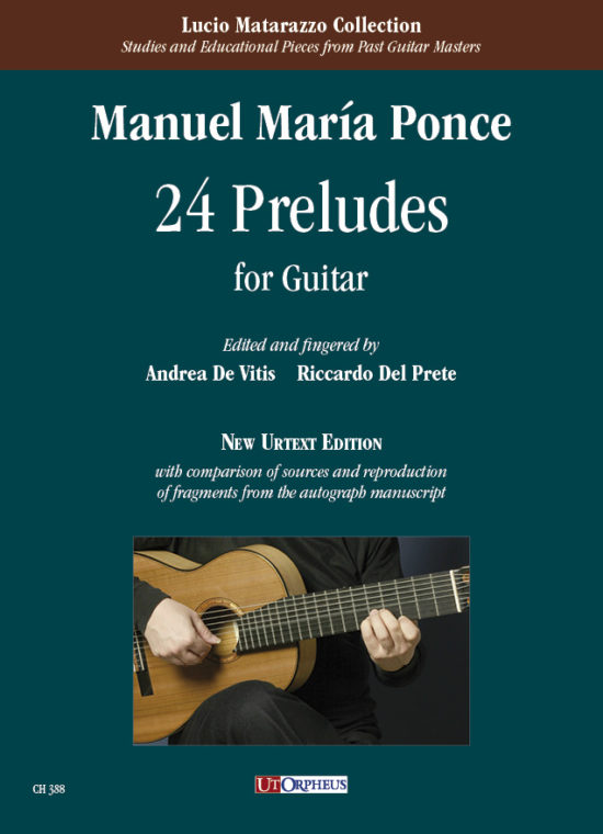 Ponce, Manuel María: 24 Preludi per Chitarra