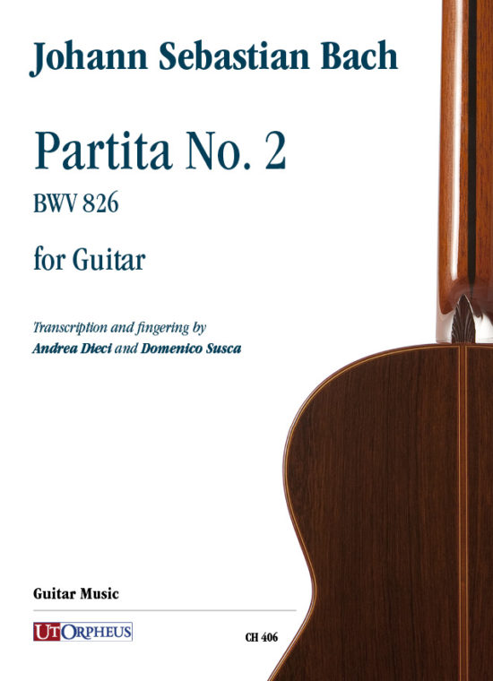 Bach, Johann Sebastian: Partita n. 2 BWV 826 per Chitarra