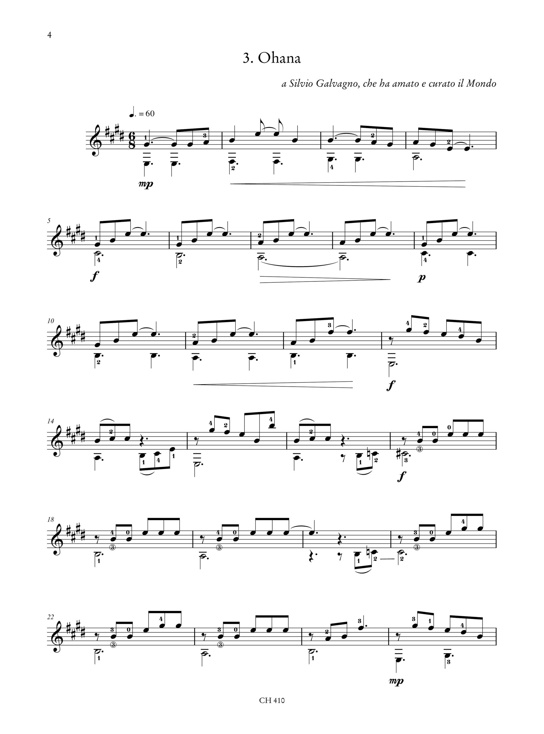 Signorile, Giorgio: Dediche da leggio. 13 pezzi brevi per Chitarra - Image 4