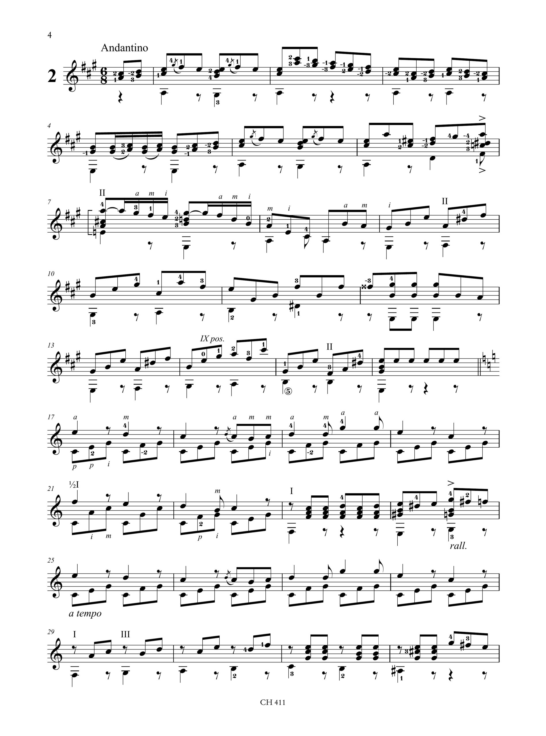 Legnani, Luigi: 6 Capriccetti op. 250 per Chitarra - Image 3