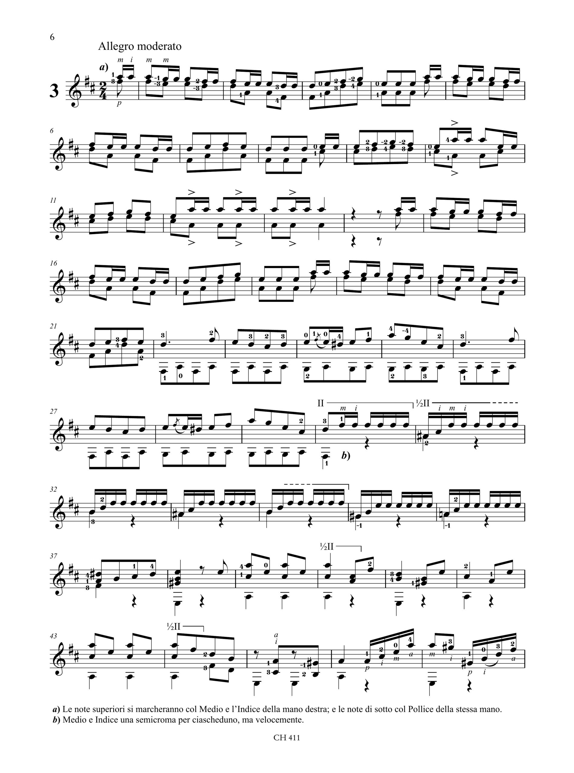 Legnani, Luigi: 6 Capriccetti op. 250 per Chitarra - Image 4