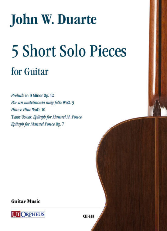 Duarte, John W.: 5 Short Solo Pieces per Chitarra