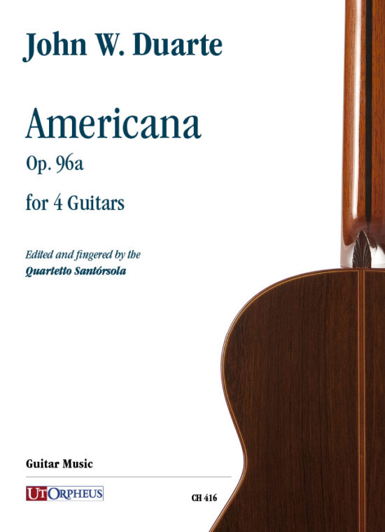 Duarte, John W.: Americana op. 96a per 4 Chitarre