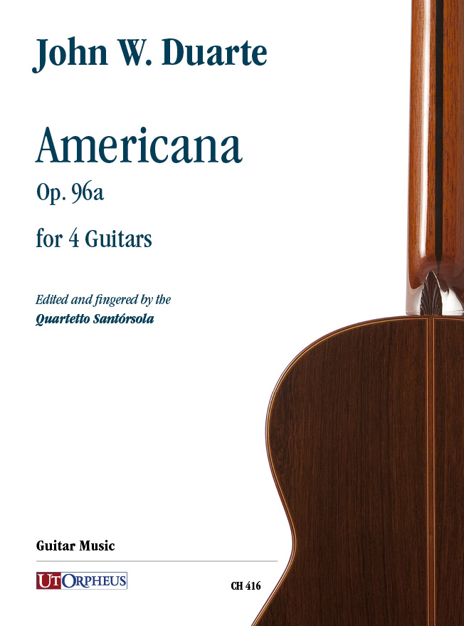 Duarte, John W.: Americana op. 96a per 4 Chitarre
