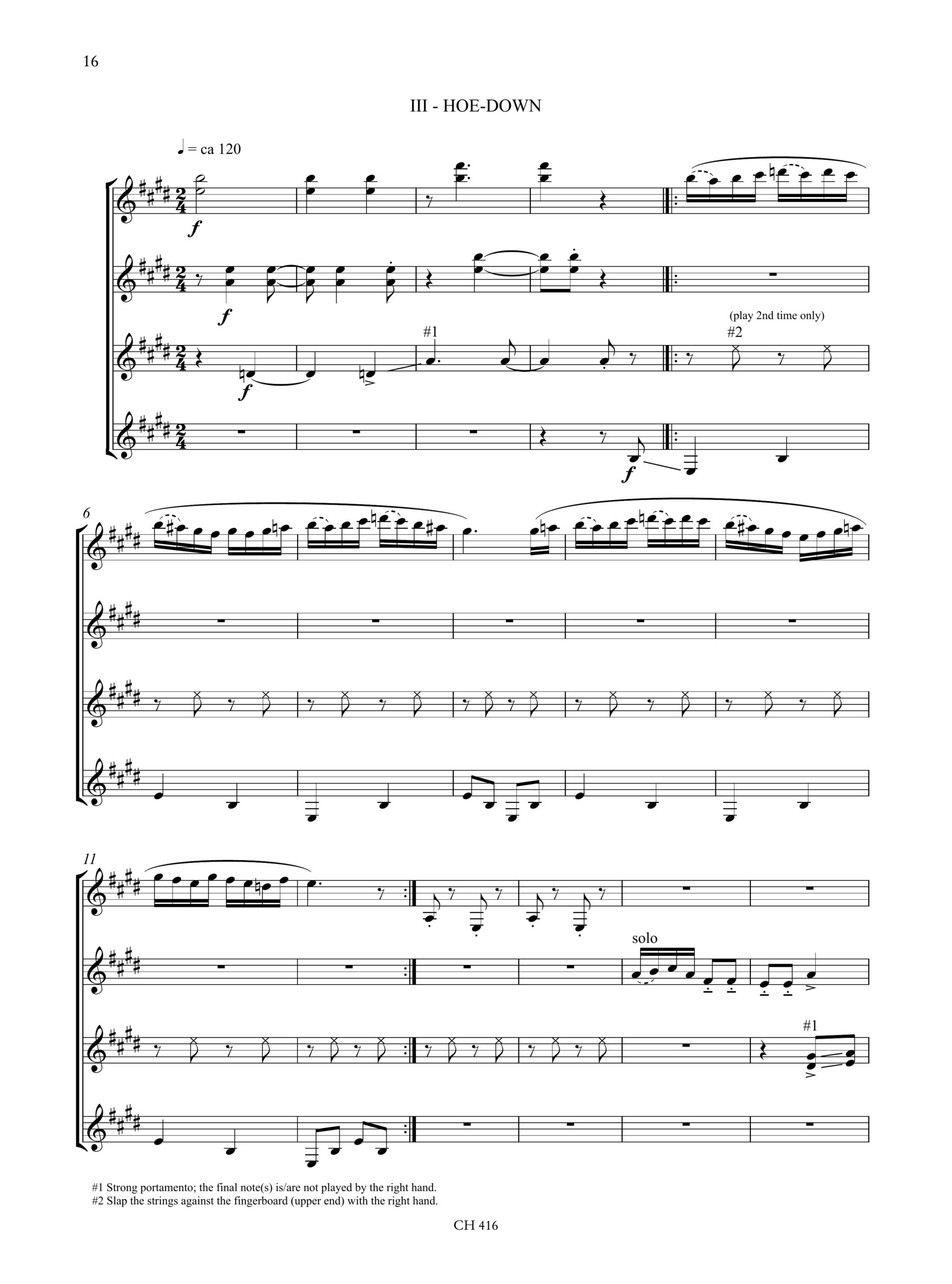 Duarte, John W.: Americana op. 96a per 4 Chitarre - Image 4