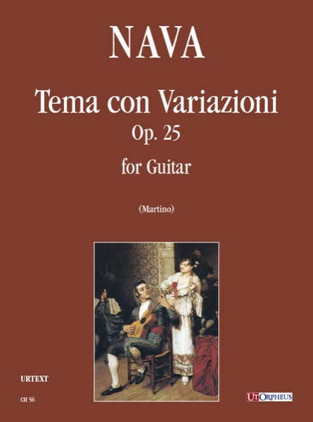 Nava, Antonio: Tema con Variazioni Op. 25 per Chitarra
