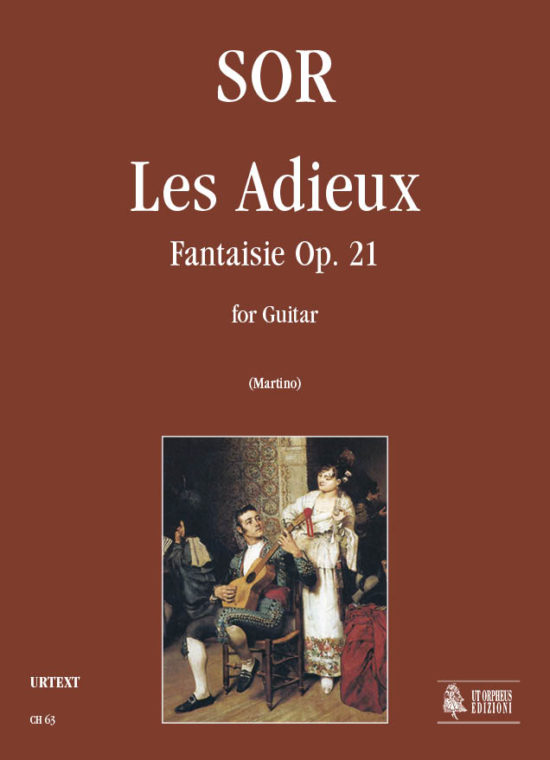Sor, Fernando: Les Adieux. Fantasia Op. 21 per Chitarra