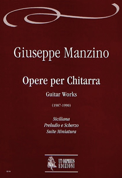 Manzino, Giuseppe: Opere per Chitarra (1987-1990)