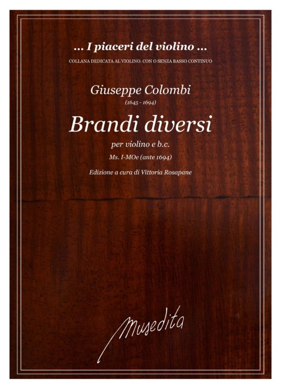 - Brandi diversi a violino e violone (Ms, I-MOe)