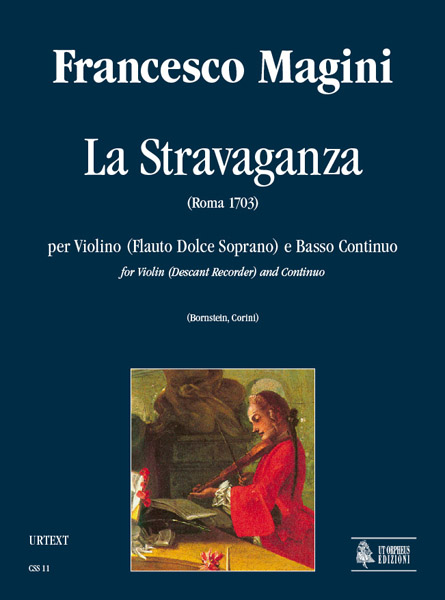 Magini, Francesco: La Stravaganza per Violino o Flauto Dolce Soprano e Basso Continuo