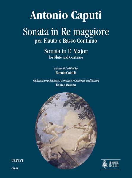 Caputi, Antonio: Sonata in Re maggiore per Flauto e Basso Continuo