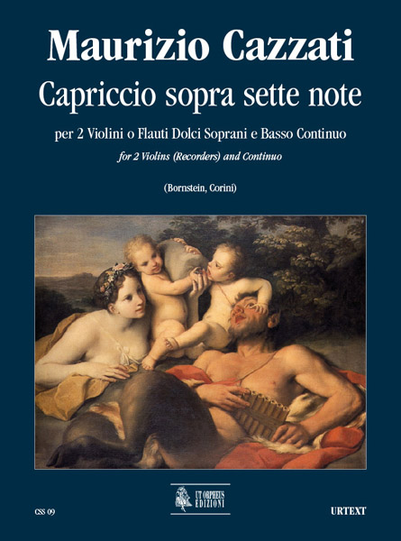 Cazzati, Maurizio: Capriccio sopra sette note per 2 Violini o Flauti Dolci Soprani e Basso continuo