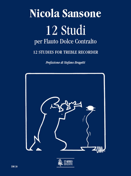 Sansone, Nicola: 12 Studi per Flauto Dolce Contralto