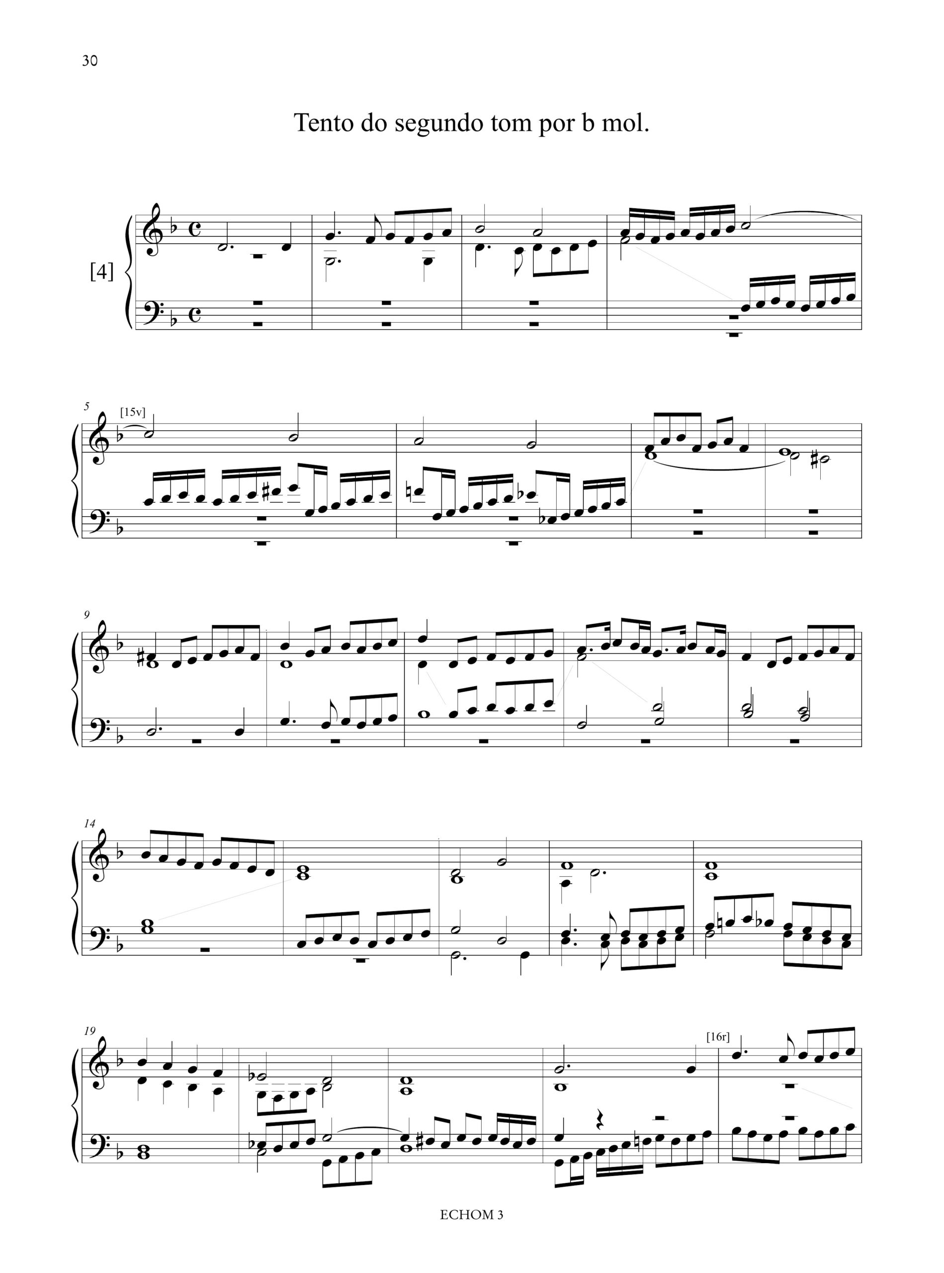 Coelho, Manuel Rodrigues: Flores de Musica (1620) - Vol. I: Tentos (1st-4th tone) - Image 5