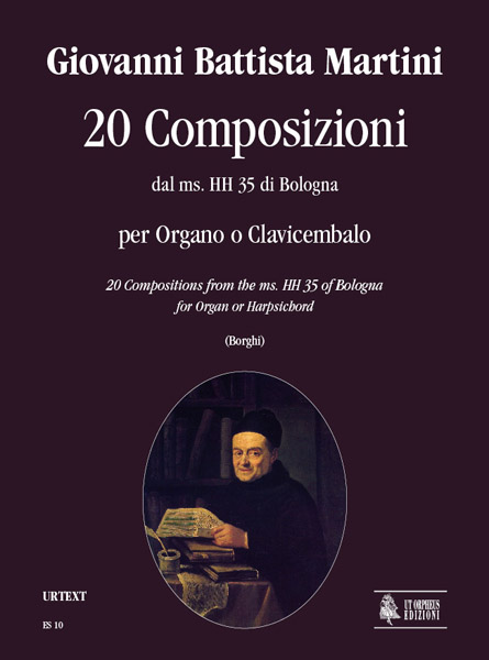 Martini, Giovanni Battista: 20 Composizioni dal ms. HH 35 di Bologna per Organo o Clavicembalo