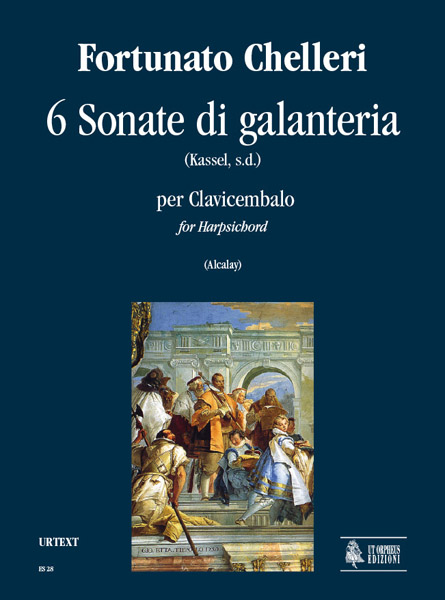 Chelleri, Fortunato: 6 Sonate di galanteria (Kassel s.d.) per Clavicembalo