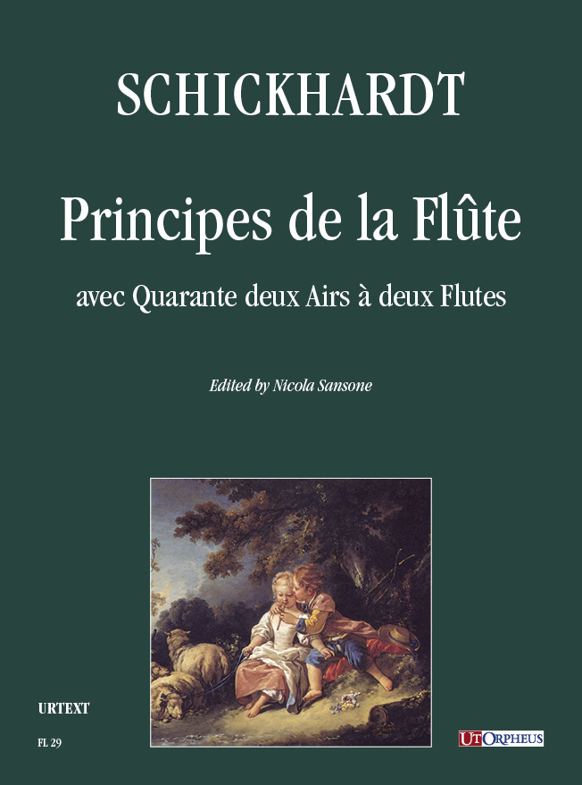 Schickhardt, Johann Christian: Principes de la Flûte avec Quarante deux Airs à deux Flutes