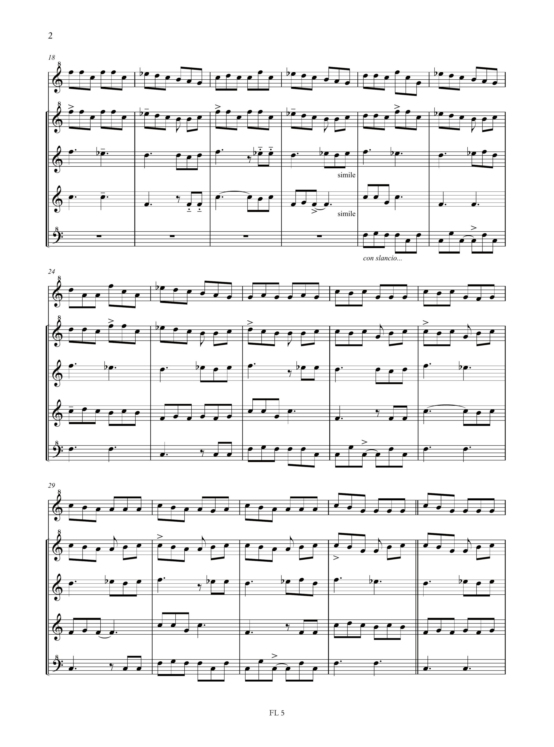 Visioli, Tullio: Simorgh Ensemble per Quartetto di Flauti Dolci (SATB) e Flauto Dolce Sopranino ad libitum - Image 3