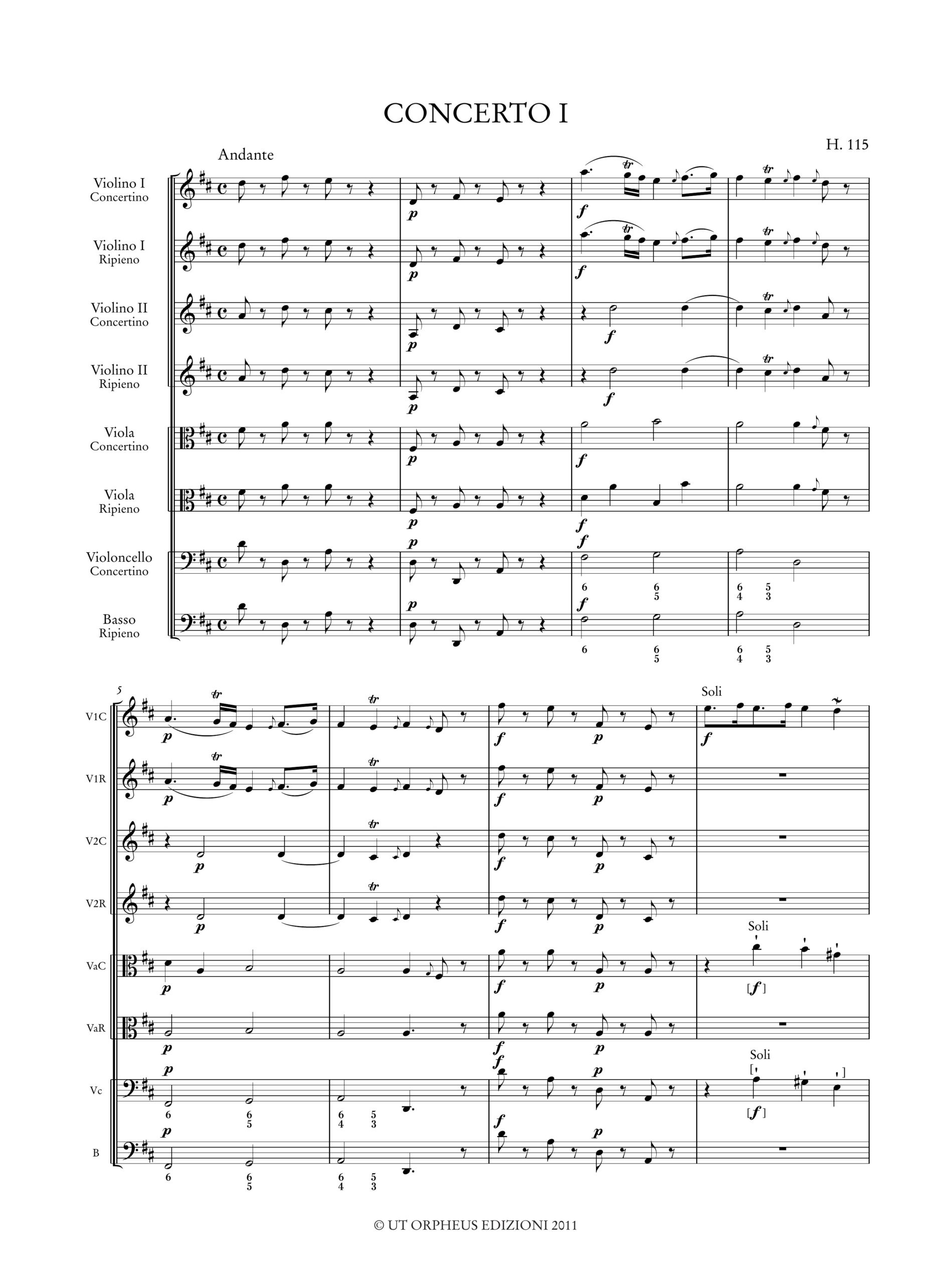 Geminiani, Francesco: 6 Concertos Op. 7 (H. 115-120) - Image 2