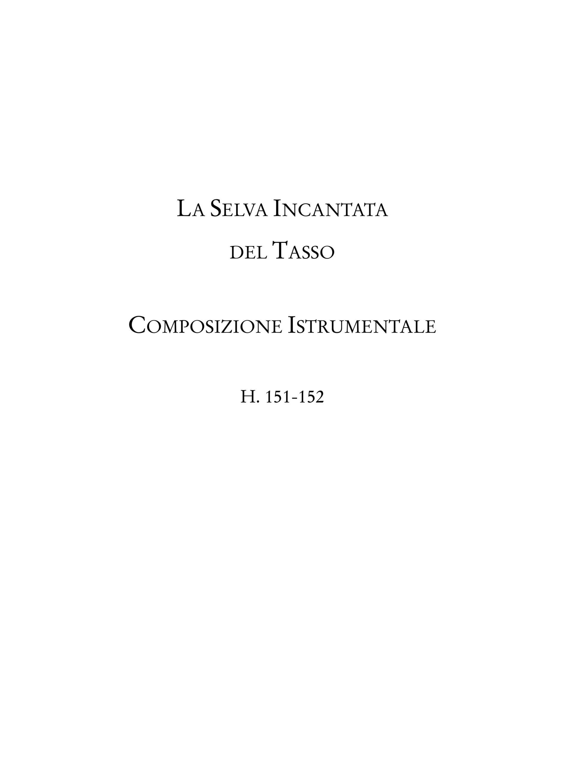 Geminiani, Francesco: The Enchanted Forest (H. 151-154) - Image 2